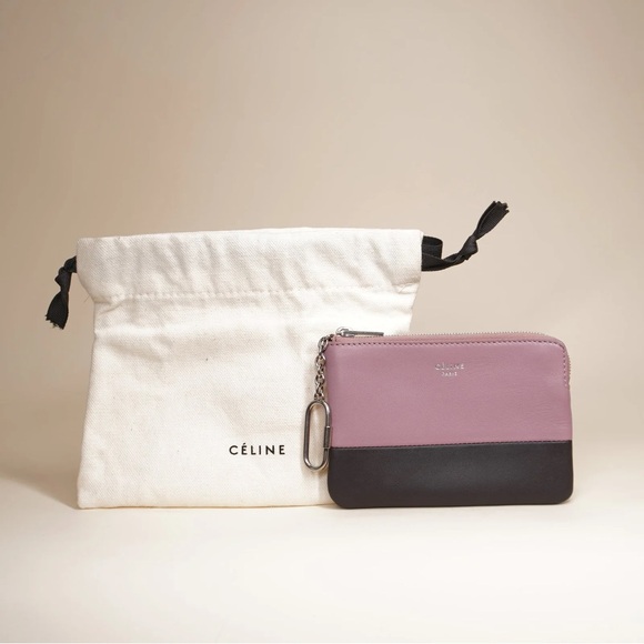 Celine Two-Tone Leather Wallet